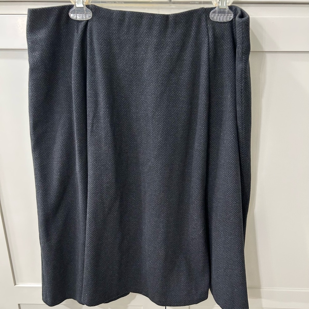Talbots Charcoal Gray Skirt